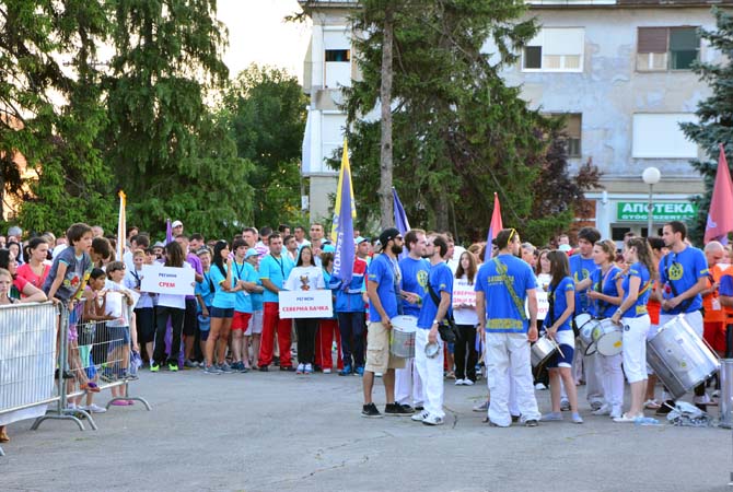 Munkássport Olimpia Szenttamáson 2015. július 3. megnyitó képek